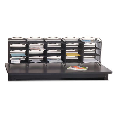 Compartment Storage Boxes & Bins; Type: Literature Sorters-Mail ; Product Type: Literature Sorters-Mail ; Overall Width (Inch): 19 ; Overall Width: 19 ; Overall Depth (Inch): 59 ; Overall Depth: 59
